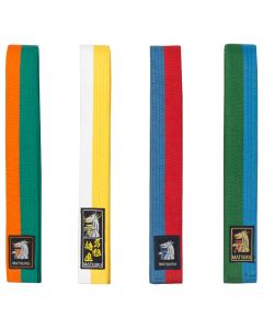 Budo Band-260 cm-Blauw / Rood